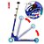 Patinete Duas Rodas Infantil DM Radical Azul Dobrável - Imagem 4