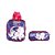 Kit Mochila Escolar Infantil Unicórnio Roxa Com Rodinha - Imagem 5