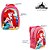 Kit Mochila Infantil Escolar Pequena Sereia Ariel De Costas - Imagem 2