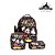 Kit Mochila Escolar Infantil Mickey Mouse De Costas - Imagem 1