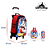 Kit Mochila Infantil Escolar Mickey Mouse Disney De Rodinha - Imagem 3