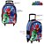Kit Mochila Escolar Infantil PJ Masks De Rodinhas Azul - Imagem 2