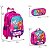 Kit Mochila Escolar Infantil C Rodinhas Patrulha Canina Rosa - Imagem 4
