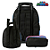 Kit Mochila Infantil Escolar 3d Com Rodinhas Pj Masks - Imagem 6