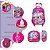 Kit Mochila Rosa Infantil Escolar Lol Surprise Com Rodinhas - Imagem 3