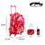Kit Mochila Infantil Miraculous Ladybug com Rodinhas - Imagem 3