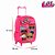 Kit Mochila Infantil Escolar Lol Surprise Com Rodinhas - Imagem 3