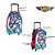Kit Mochila Infantil Escolar Liga Da Justiça DC Com Rodinhas - Imagem 2