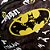 Mochila Escolar Bolsa do Batman Reforçada Preta De Costas - Imagem 2