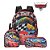 Mochila Escolar Carros Disney Costas Kit Lancheira+Estojo - Imagem 1