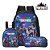 Kit Mochila Escolar Bolsa Jogo Fortnite Gamer Costas - Imagem 1