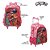 Mochila Infantil Escolar Miraculous 3D Ladybug Com Rodinhas - Imagem 2