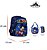 Kit Mochila Escolar Infantil Mickey Mouse Disney 3D Costas - Imagem 3