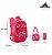 Kit Mochila Escolar Infantil Minnie Mouse Disney 3D Costas - Imagem 3