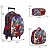 Kit Mochila Escolar Infantil 3D Dragon Ball Z Com Rodinhas - Imagem 4