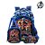 Kit Mochila Escolar Infantil Vingadores 3D Marvel Costas - Imagem 1