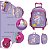 Mochila Escolar Menina Unicórnio Costas Kit Lancheira+Estojo - Imagem 3