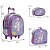 Mochila Escolar Menina Unicórnio Costas Kit Lancheira+Estojo - Imagem 4
