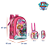 Kit Mochila Escolar Bolsa Patrulha Canina Skye Preta Costas - Imagem 3