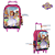 Kit Mochila Escolar Infantil Princesinha Sofia C Rodinha - Imagem 2