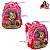 Kit Mochila Escolar Infantil Masha E O Urso 3D De Costas - Imagem 2