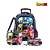 Kit Mochila Azul Infantil Escolar Dragon Ball Z Com Rodinhas - Imagem 1