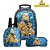 Mochila Escolar Minions Banana Rodinha Kit Lancheira+Estojo - Imagem 1