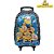 Mochila Escolar Minions Banana Rodinha Kit Lancheira+Estojo - Imagem 5
