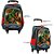 Kit Mochila Escolar Infantil T-Rex Dinossauro Com Rodinhas - Imagem 2