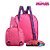 Kit Mochila Escolar Pequena Minnie Mouse Criança De Costa - Imagem 6