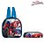 Mochila Escolar Pequena Homem Aranha Costa Lancheira+Estojo - Imagem 5
