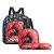 Kit Mochila Escolar Pequena Homem Aranha Vingadores Costas - Imagem 1