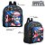 Kit Mochila Escolar Pequena Capitão América Vingadores Costa - Imagem 2
