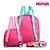 Kit Mochila Escolar Pequena Minnie Mouse Rosa De Costa - Imagem 6