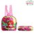 Mochila Escolar Moranguinho Costas Kit Lancheira+Estojo - Imagem 5
