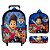 Kit Mochila 3D Escolar Infantil Patrulha Canina Com Rodinha - Imagem 1