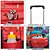 Kit Mochila Escolar Bolsa Carros McQueen Disney Rodinha - Imagem 4