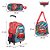 Kit Mochila Escolar Bolsa Carros McQueen Disney Rodinha - Imagem 3