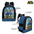 Kit Mochila Escolar Mario Bross Infantil Meninos Costa - Imagem 2