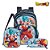 Mochila Escolar Dragon Ball Costas Kit Lancheira+Estojo - Imagem 1