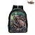 Kit Mochila Escolar Bolsa Dinossauro T-Rex Zoo Menino Costas - Imagem 5