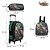 Mochila Escolar Dinossauro Rodinha Kit Lancheira+Estojo - Imagem 3
