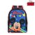 Kit Mochila Escolar Bolsa Mickey Mouse Meninos Preta Costas - Imagem 5