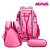 Mochila Escolar Minnie e Margarida Rodinha Lancheira+Estojo - Imagem 7