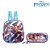 Mochila Escolar Frozen 2 Magic 3D Rodinha Lancheira+Estojo - Imagem 6