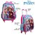 Mochila Escolar Frozen 2 Magic 3D Rodinha Lancheira+Estojo - Imagem 2