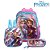 Mochila Escolar Frozen 2 Magic 3D Rodinha Lancheira+Estojo - Imagem 1