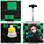 Mochila Escola Demon Slayer Tanjiro Rodinha Lancheira+Estojo - Imagem 4