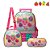 Mochila Escola Pop It Sweet Fruit Rodinha Lancheira+Esto - Imagem 1