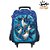 Kit Mochila Escolar Os Pinguins Madagascar Disney Rodinha - Imagem 5